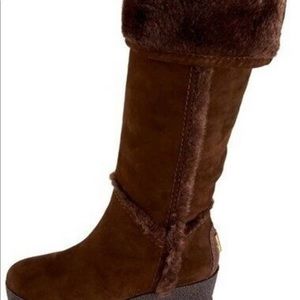 BCBG Max Azria Athens Boots Brown - New Size 7